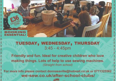 After School Sewing Club